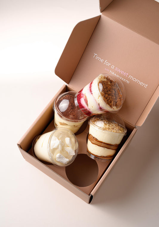 Box de tiramisus individuels