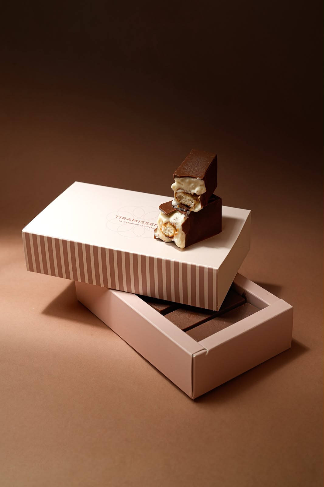Barres glacées tiramisu