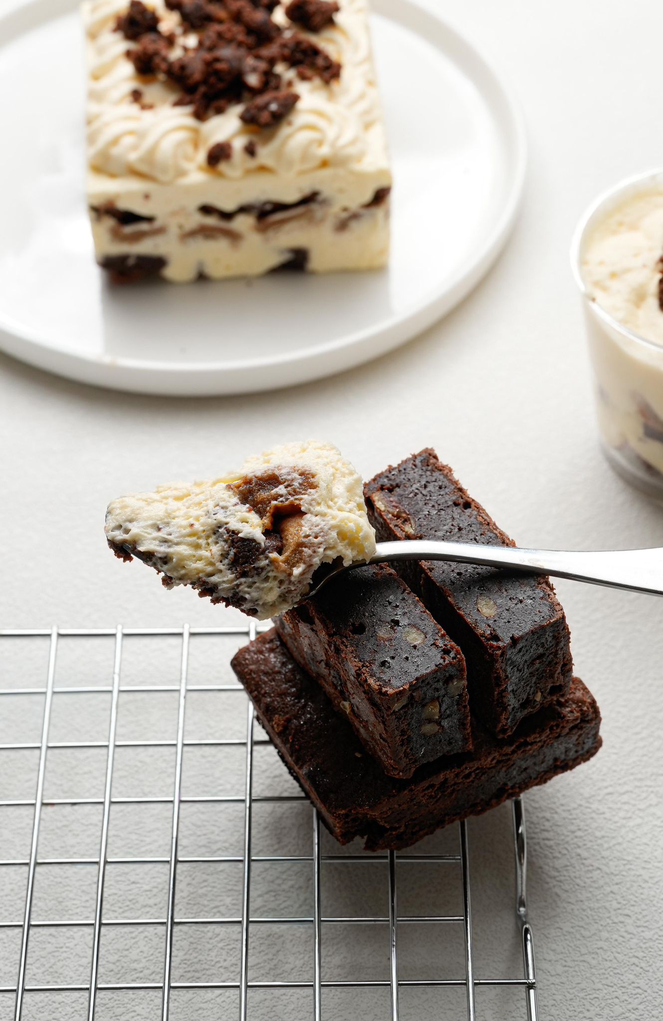 Tiramisu Brownie